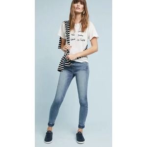 McGUIRE Den •31• NEWTON COMINO MID-RISE SKINNY ANKLE JEANS Darker Ankle Revolve